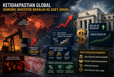 Ketidakpastian Global Dorong Investor Beralih ke Aset Aman