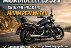 Mesin Morbidelli C252V Tawarkan Perawatan Minim, Cruiser Modern yang Praktis untuk Pengguna Harian
