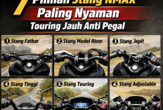 7 Pilihan Stang NMAX Paling Nyaman, Touring Jauh Anti Pegal