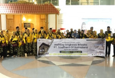 Holiday Angkasa Wisata Lepas 49 Jemaah Umroh dengan Maskapai Garuda Indonesia