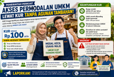 Pemerintah Perkuat Akses Permodalan UMKM Lewat KUR Tanpa Agunan Tambahan