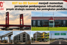 HUT ke-80 Sumsel, Pemerintah Fokus Percepatan Pembangunan dan Pendidikan