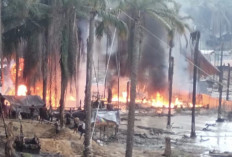 Sumur Minyak Diduga Ilegal Kembali Terbakar di Muba, Polisi Lakukan Penyelidikan