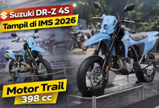 Suzuki DR-Z 4S Tampil di IMS 2026 Motor Trail 398 cc