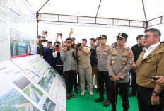 Polda Sumsel Siapkan Pengamanan Mudik, Kapolda Tinjau Jalur Tol Kapal Betung