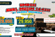 Holiday Angkasa Wisata Buka Promo Umrah Garuda New Musim 1448 H, Full Bonus