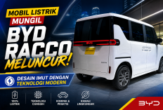 Mobil Listrik Mungil BYD Racco Meluncur, Desain Imut dengan Teknologi Modern 