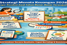 Strategi Menata Keuangan 2026 agar Resolusi Awal Tahun Benar-Benar Terwujud