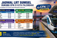 WAH!! Dukung Pelaksanaan CFN, LRT Sumsel Tambah Jam Perjalanan Hingga Pukul 00.16 WIB