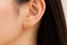 Inspirasi Anting Emas Stud Modern untuk Tampil Anggun di Segala Kesempatan