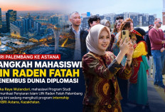 Dari Palembang Menuju Astana: Langkah Mahasiswi UIN Raden Fatah dan Presenter PALTV Menembus Dunia Diplomasi