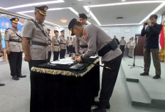 Kapolrestabes Palembang Pimpin Sertijab PJU dan Kapolsek, Ini Daftar Pejabat Baru