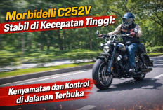 Morbidelli C252V Stabil di Kecepatan Tinggi: Kenyamanan dan Kontrol di Jalanan Terbuka