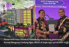 Pemkot Palembang Apresiasi Gedung Hijau FT Unsri 