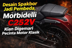 Desain Spakbor Jadi Pembeda, Morbidelli C252V Kian Digemari Pecinta Motor Klasik