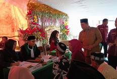 55 Pasangan Suami Istri di Banyuasin Ikuti Sidang Isbat Nikah