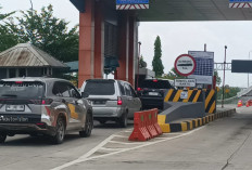 Arus Mudik Lebaran Mulai Padat, Volume Kendaraan di Tol Keramasan Capai Ratusan Ribu