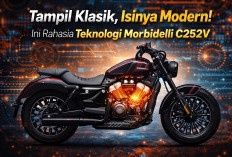 Tampil Klasik, Isinya Modern! Ini Rahasia Teknologi Morbidelli C252V