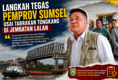 Jembatan Lalan Sudah 5 Kali Ditabrak, Pemprov Sumsel Perketat Ukuran Tongkang Batubara