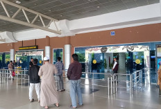 Libur Panjang Imlek, Bandara Sultan Mahmud Badaruddin II Dipadati Penumpang