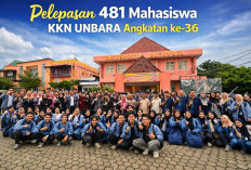 481 Mahasiswa Unbara Dilepas KKN Ke-Esktrans Batumarta