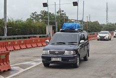 Libur Nataru, Volume Kendaraan di Tol Keramasan Meningkat