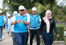 PLN–DPR RI Tinjau Progres Listrik Desa Pulau Semambu, 4,63 Km Jaringan Rampung Jangkau Lima Dusun