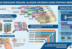 Bukan Sekadar Desain, Ini Alasan Ukuran Uang Rupiah Dibuat Berbeda