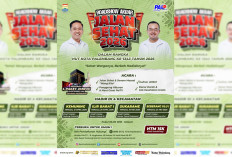 PALTV Gelar Jalan Sehat HUT Palembang, Ajak Warga Hidup Sehat