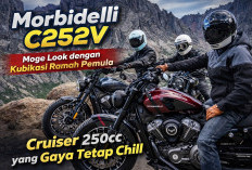 Morbidelli C252V, Moge Look dengan Kubikasi Ramah Pemula, Cruiser 250cc yang Gaya Tetap Chill