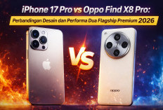 iPhone 17 Pro vs Oppo Find X8 Pro: Perbandingan Desain dan Performa Dua Flagship Premium 2026