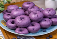 Kue Bluder Ubi Ungu Kukus, Lembut, Manis, dan Aromatik Khas Palembang