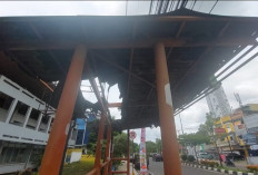 Halte Bus Trans Musi Rusak dan Memprihatikan 