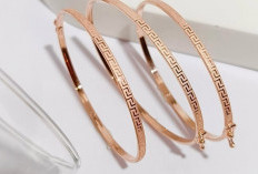 Tren Gelang Bangle Emas Polos untuk Idul Fitri 2026, Sederhana namun Tetap Mewah