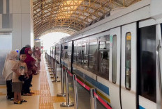 LRT Sumsel Angkut 90.285 Penumpang dan Tambah Perjalanan Menjadi 102 KA Pada Hari Raya Natal