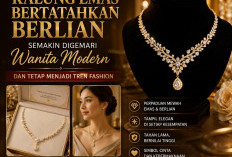 Alasan Kalung Emas Kekinian Bertatahkan Berlian Semakin Digemari Wanita Modern
