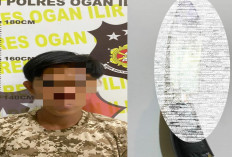 Remaja Bawa Senjata Tajam Ditangkap Saat Patroli Malam di Ogan Ilir
