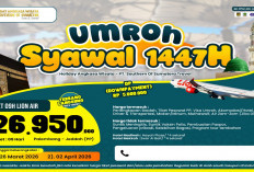 Ayo Daftar! Paket Umroh Syawal 9 Hari Bersama Holiday Angkasa Wisata Tawarkan Harga Terjangkau