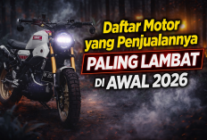 Daftar Motor yang Penjualannya Paling Lambat di Awal 2026