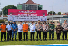 Polda Sumsel Siagakan 1.500 Personel Hadapi Musim Hujan dan Antispasi Bencana