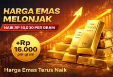 Harga Emas Melonjak 16 Ribu Rupiah Di Awal Tahun