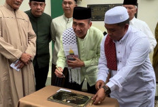 Wali kota Palembang Resmikan Masjid Al Fatah Bazans Palembang 