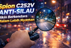 Spion C252V Anti-Silau, Bikin Berkendara Malam Lebih Nyaman