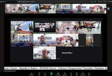 Perkuat SDM Keprotokolan, Kanwil Kemenkum Sumsel Ikuti Pelatihan Teknis Metode Blended Learning
