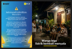 Listrik Mulai Menyala, Aktivitas Warga Palembang Berangsur Normal Setelah Pemadaman Massal