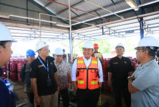 Pastikan stok LPG Aman dan Tepat Sasaran, Herman Deru Tinjau langsung SPPBE Ogan Ilir