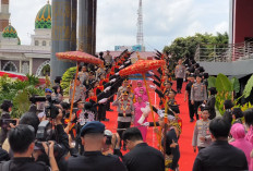 Irjen Pol Andi Rian Dilepas Pedang Pora di Polda Sumsel