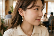Inspirasi Model Anting Emas Bergaya Korea yang Simpel dan Elegan