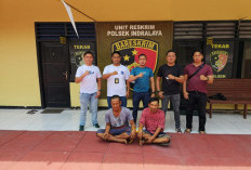 Modus Pura-Pura Pemulung, Dua Pelaku ini Curi Kabel Tol di Indralaya