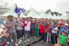 Wali kota Palembang Ratu Dewa Apresiasi Road Show Jalan Sehat PALTV